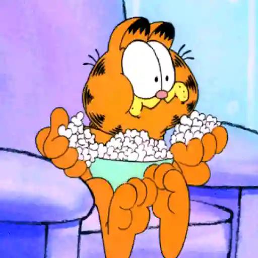 Garfield🧡🍝 2