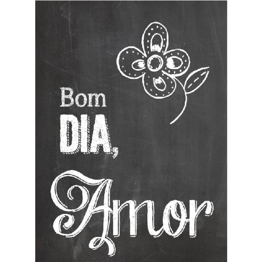 bom dia amor!!