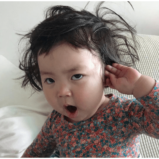 baby korean - WASticker