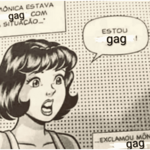 Shocked Comic Girl
