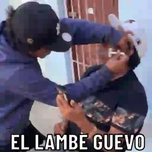 El lambe guevo  2