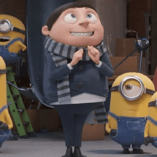 Gru Mood 🖤🤍 12