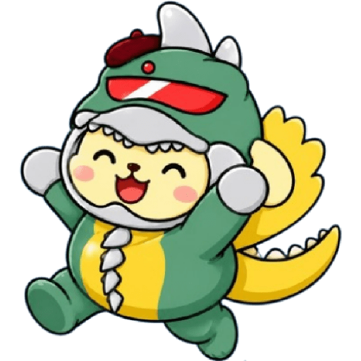 Hello Kitty 🎀✨🦖 Godzilla