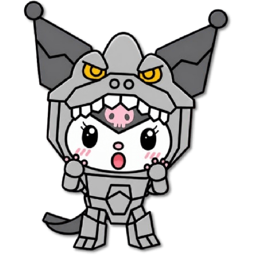 Hello Kitty 🎀✨🦖 Godzilla