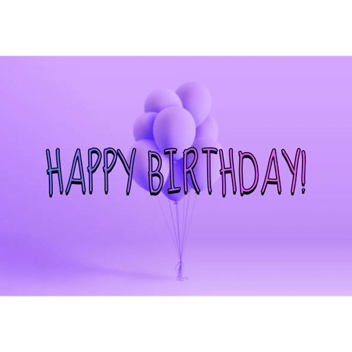 Happy Birthday! 5
