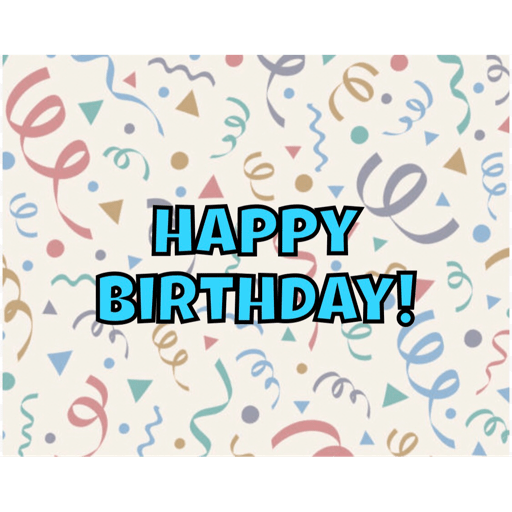 Happy Birthday! 6