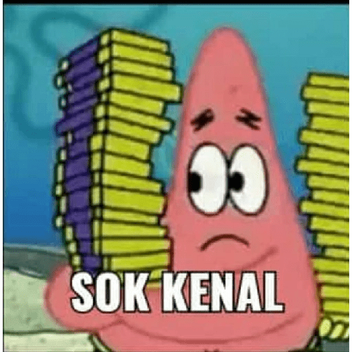 STIKER PATRICK 8