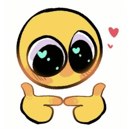 Silly Yellow Face Emoji