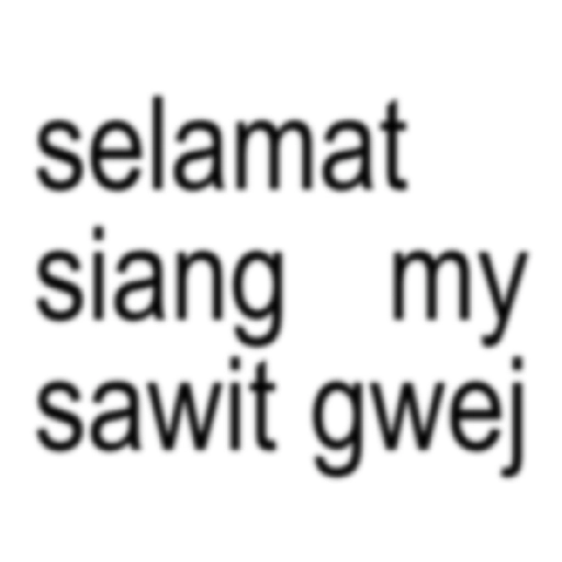 KEBON SAWIT PRABOWO