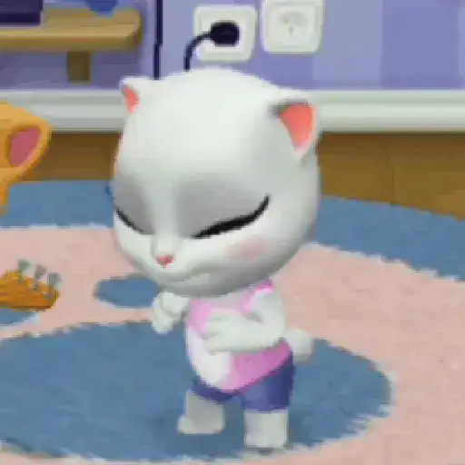 TALKING ANGELA GIF