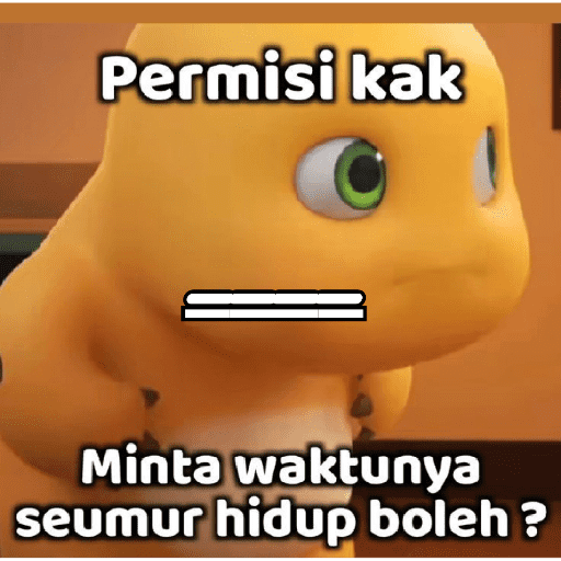 Stiker Saya 6
