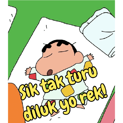 Sik tak turu
diluk yo rek!