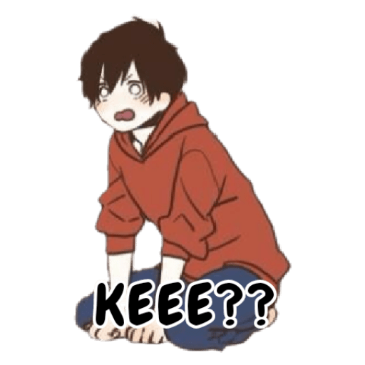 Hombre anime