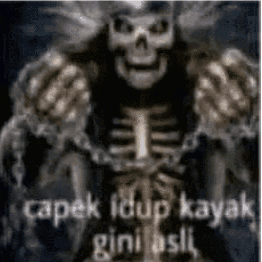 Stiker jelek gw 16