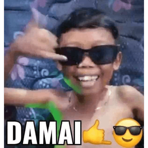 Stiker jelek gw 26