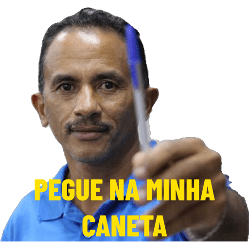 Caneta azul