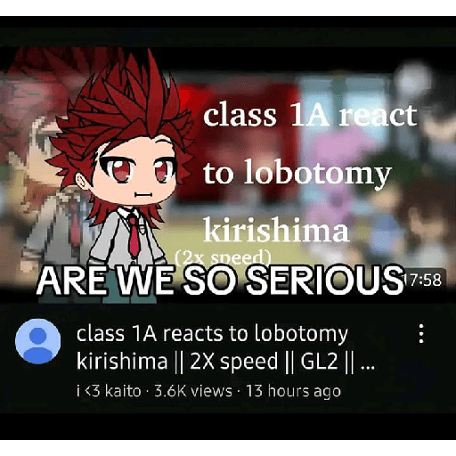 Kirishima lobotomy 7
