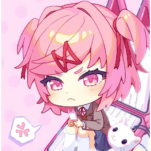 Natsuki - © Stickerskiut 4