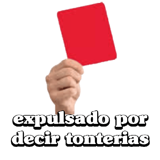 Tarjeta roja 🟥 3