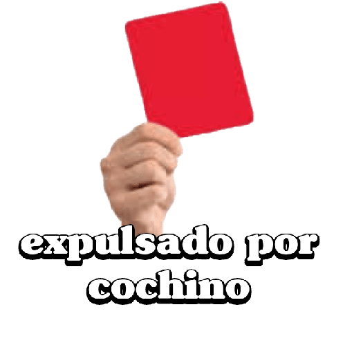 Tarjeta roja 🟥 5