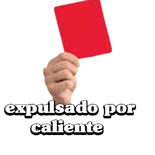 Tarjeta roja 🟥 6