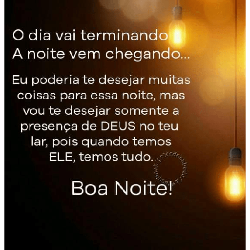 Boa noite 25 25