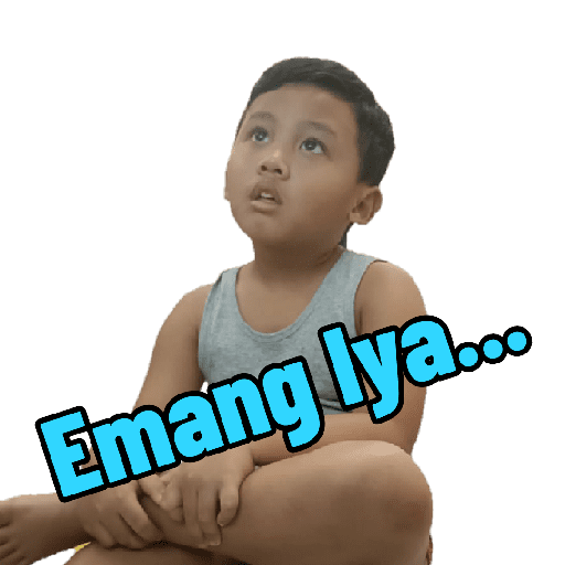 Stiker Saya 9