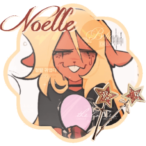  ㅤ꣡🍧      Noelle      ぉ    ‹3

 4