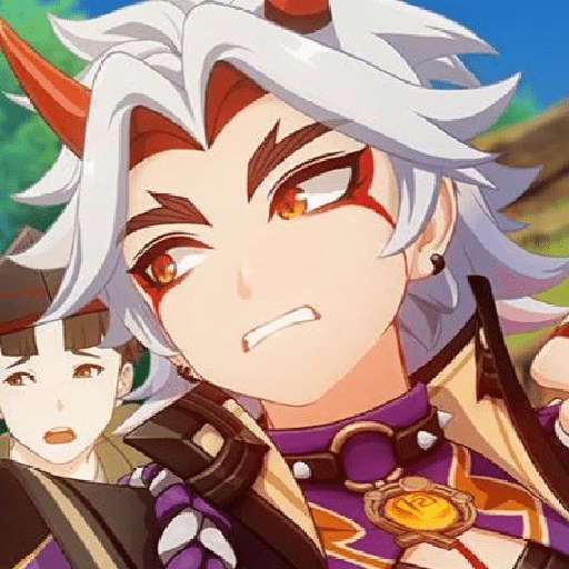   ྀི︶˚̣̣̣⠀Arataki itto(⁠ᗒ⩊ᗕ ྀི)⠀ 9