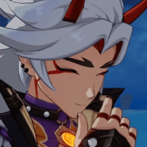   ྀི︶˚̣̣̣⠀Arataki itto(⁠ᗒ⩊ᗕ ྀི)⠀ 18