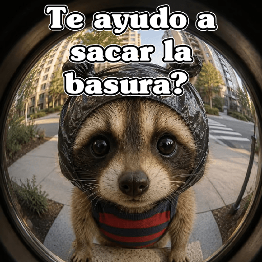 🧿 Mapache Molestoso😂 🦝 3