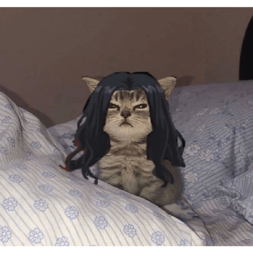 Estiker de Gatos Otakus 5