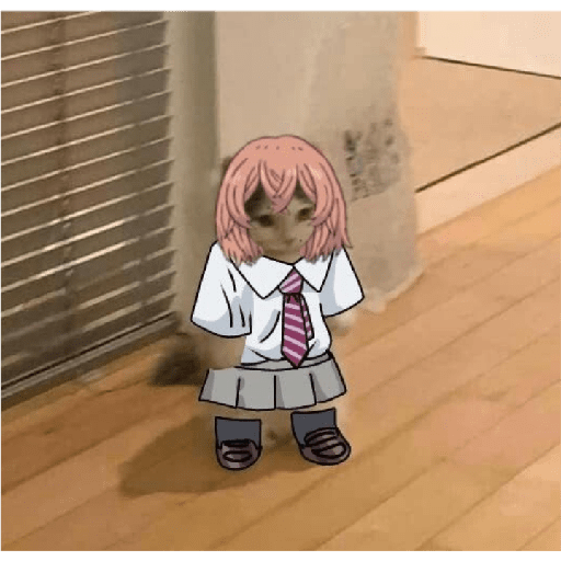 Estiker de Gatos Otakus 11