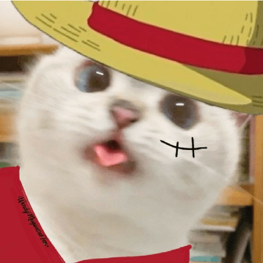 Estiker de Gatos Otakus 19