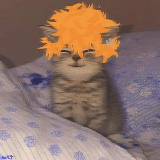 Estiker de Gatos Otakus 16