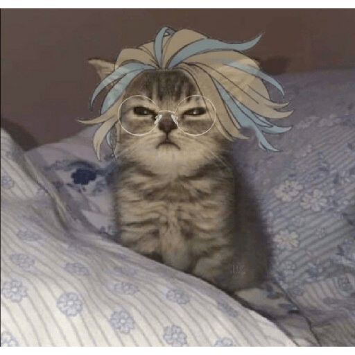 Estiker de Gatos Otakus 3