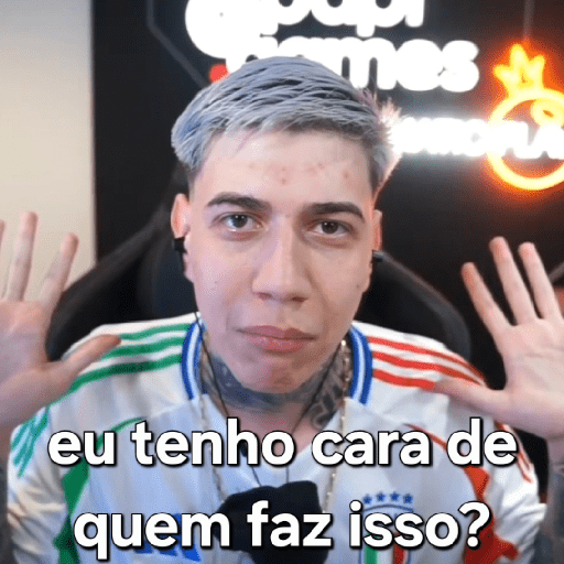 Eu tenho cara de quem faz isso