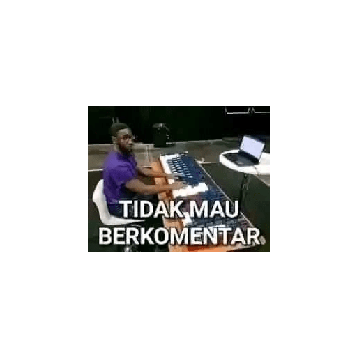 Stiker meme teks 20