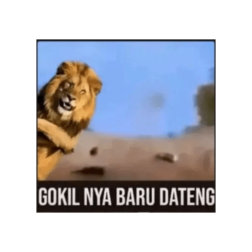 Stiker meme teks 23