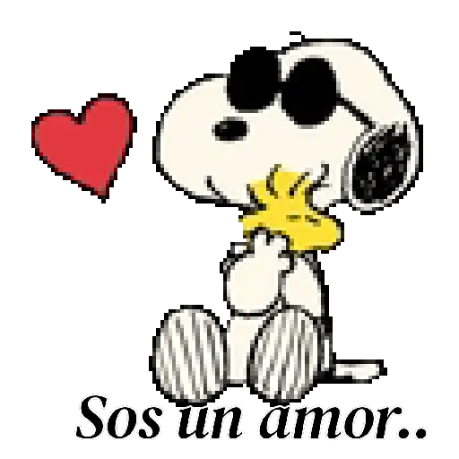 Snoopy con Actitud 🕶️🐾