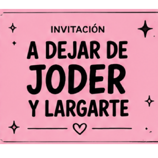 Invitaciones al Carajo 😂💌