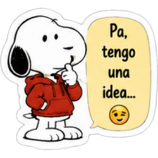 🐾 Snoopy y Papá en Chat ❤️💬 9