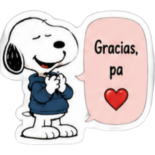 🐾 Snoopy y Papá en Chat ❤️💬 8