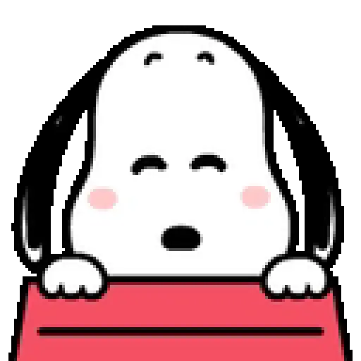 Snoopy expresivo 🐾❤️