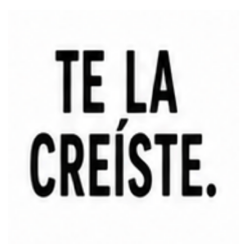 Texto Brat Te la Creíste 😁 6