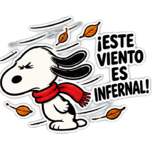 🌧️ Snoopy 🐾 Frío,Lluvia,Enojo😡 2
