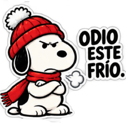 🌧️ Snoopy 🐾 Frío,Lluvia,Enojo😡 5