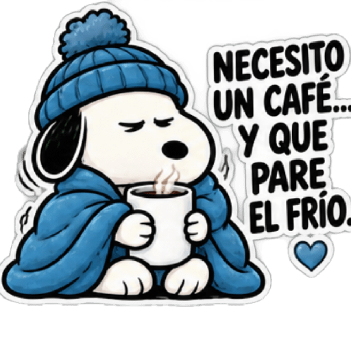 🌧️ Snoopy 🐾 Frío,Lluvia,Enojo😡 7