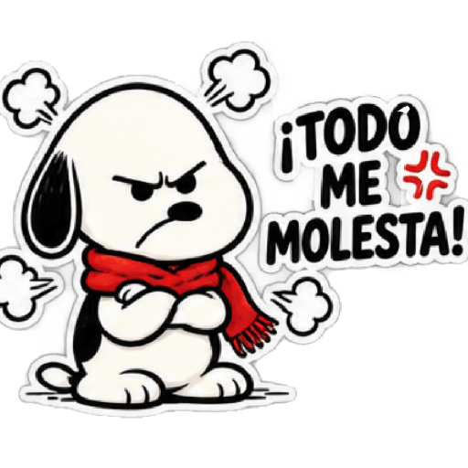 🌧️ Snoopy 🐾 Frío,Lluvia,Enojo😡 10