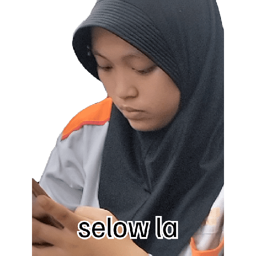 Stiker Saya 8